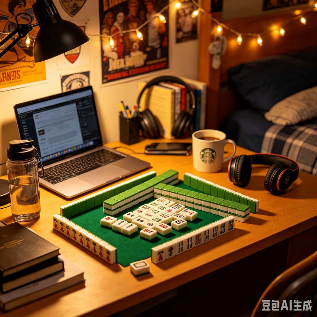 modern oriental mahjong set