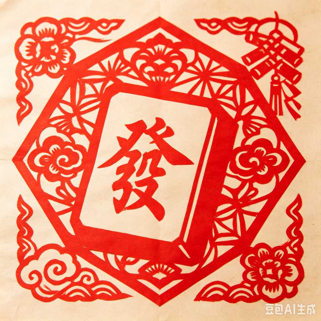 printed logo mahjong set