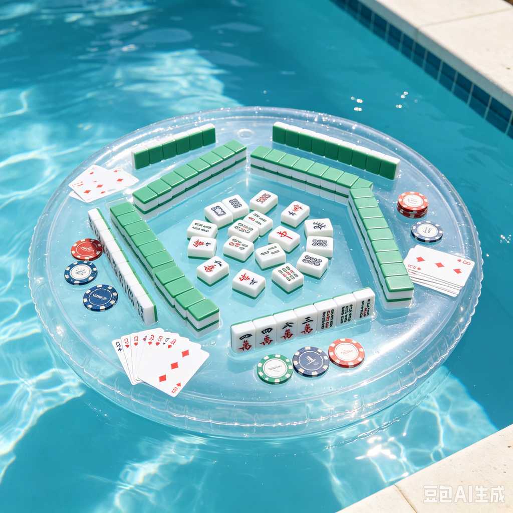 rectangle mahjong table mat